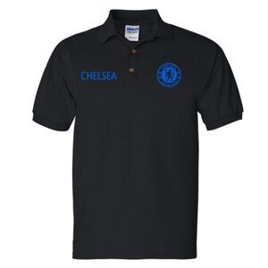 Chelsea black and blue polo men
